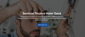 Servicio Técnico Haier Gavá 934242687