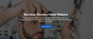 Servicio Técnico Haier Mataró 934242687