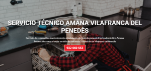 Servicio Técnico Amana Vilafranca del Penedès 934242687