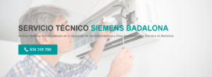 Servicio Técnico Siemens Badalona 934242687