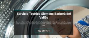 Servicio Técnico Siemens Barberà del Vallès 934 242 687
