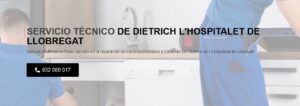 Servicio Técnico De Dietrich L’Hospitalet de Llobregat 934242687