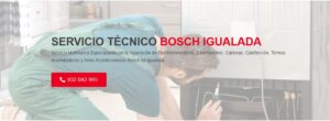 Servicio Técnico Bosch Igualada 934242687
