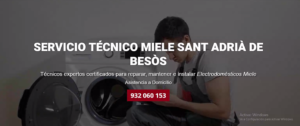 Servicio Técnico Miele Sant Adrià de Besòs 934242687