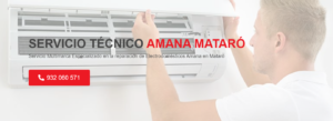 Servicio Técnico Amana Mataró 934242687