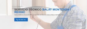 Servicio Técnico Balay Montcada i Reixac 934242687