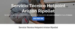 Servicio Técnico Hotpoint Ariston Ripollet 934 242 687