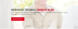 Servicio Técnico Bosch Rubí 934242687