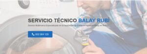 Servicio Técnico Balay Rubí 934242687