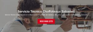 Servicio Técnico Chaffoteaux Sabadell 934 242 687