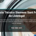 Servicio Técnico Siemens Sant Feliu de Llobregat 934 242 687