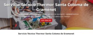 Servicio Técnico Thermor Santa Coloma de Gramenet 934 242 687