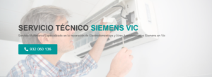 Servicio Técnico Siemens Vic 934242687