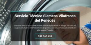 Servicio Técnico Siemens Vilafranca del Penedès 934 242 687
