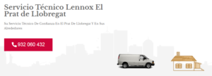 Servicio Técnico Lennox El Prat de Llobregat 934242687