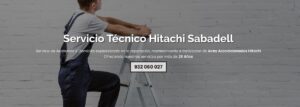Servicio Técnico Hitachi Sabadell 934242687