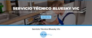 Servicio Técnico Bluesky Vic 934242687