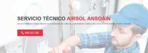 Servicio Técnico Airsol Ansoáin 948175042