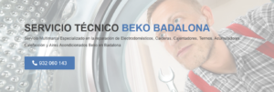 Servicio Técnico Beko Badalona 934242687