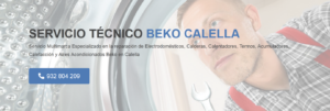 Servicio Técnico Beko Calella 934242687