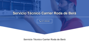 Servicio Técnico Carrier Roda de Bera 977208381