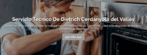 Servicio Técnico De Dietrich Cerdanyola del Vallés 934242687