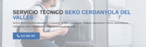 Servicio Técnico Beko Cerdanyola del Vallés 934242687