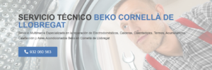 Servicio Técnico Beko Cornella de Llobregat 934242687