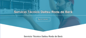 Servicio Técnico Daitsu Roda de Bera 977208381