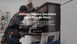 Servicio Técnico Electrolux Sant Pere de Ribes 934242687