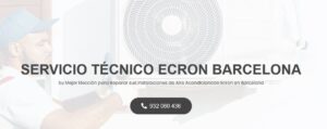 Servicio Técnico Ecron Barcelona 934 242 687