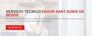 Servicio Técnico Fagor Sant Adrià de Besòs 934242687