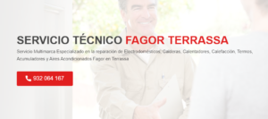 Servicio Técnico Fagor Terrassa 934242687