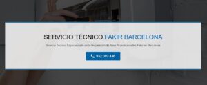 Servicio Técnico Fakir Barcelona 934 242 687