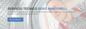 Servicio Técnico Beko Martorell 934242687