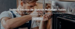 Servicio Técnico De Dietrich Mollet del Vallés 934242687