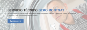 Servicio Técnico Beko Montgat 934242687