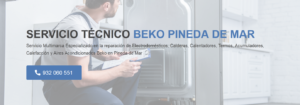 Servicio Técnico Beko Pineda de Mar 934242687