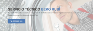 Servicio Técnico Beko Rubí 934242687