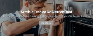 Servicio Técnico De Dietrich Rubi 934242687