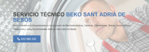 Servicio Técnico Beko Sant Adria de Besos 934242687