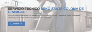 Servicio Técnico Beko Santa Coloma de Gramenet 934242687