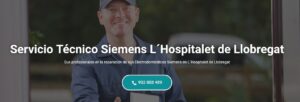Servicio Técnico Siemens L´Hospitalet de Llobregat 934 242 687