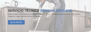 Servicio Técnico Beko Viladecans 934242687