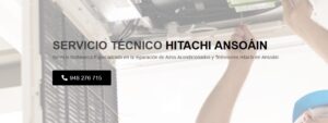 Servicio Técnico Hitachi Ansoáin 948175042