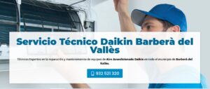 Servicio Técnico Daikin Barberà del Vallès 934 242 687