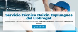 Servicio Técnico Daikin Esplugues de Llobregat 934 242 687