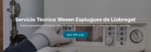 Servicio Técnico Wesen Esplugues de Llobregat 934242687