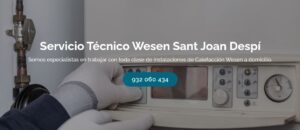 Servicio Técnico Wesen Sant Joan Despí 934 242 687