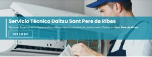 Servicio Técnico Daitsu Sant Pere de Ribes 934 242 687